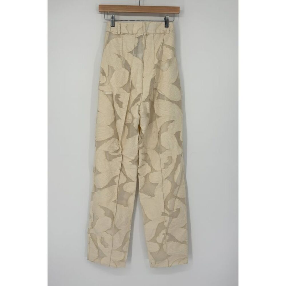 Mannei Cotton Pants in Vanilla